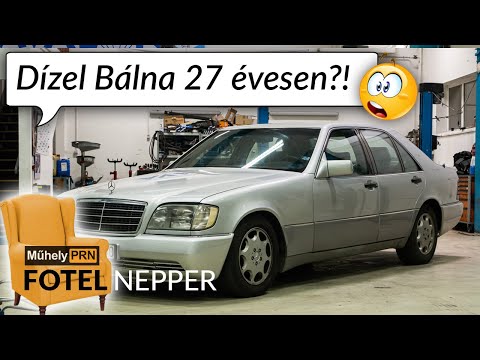 Fotelnepper: A bálna-Merci él! – Mercedes-Benz S 350 Turbodiesel – 1993.