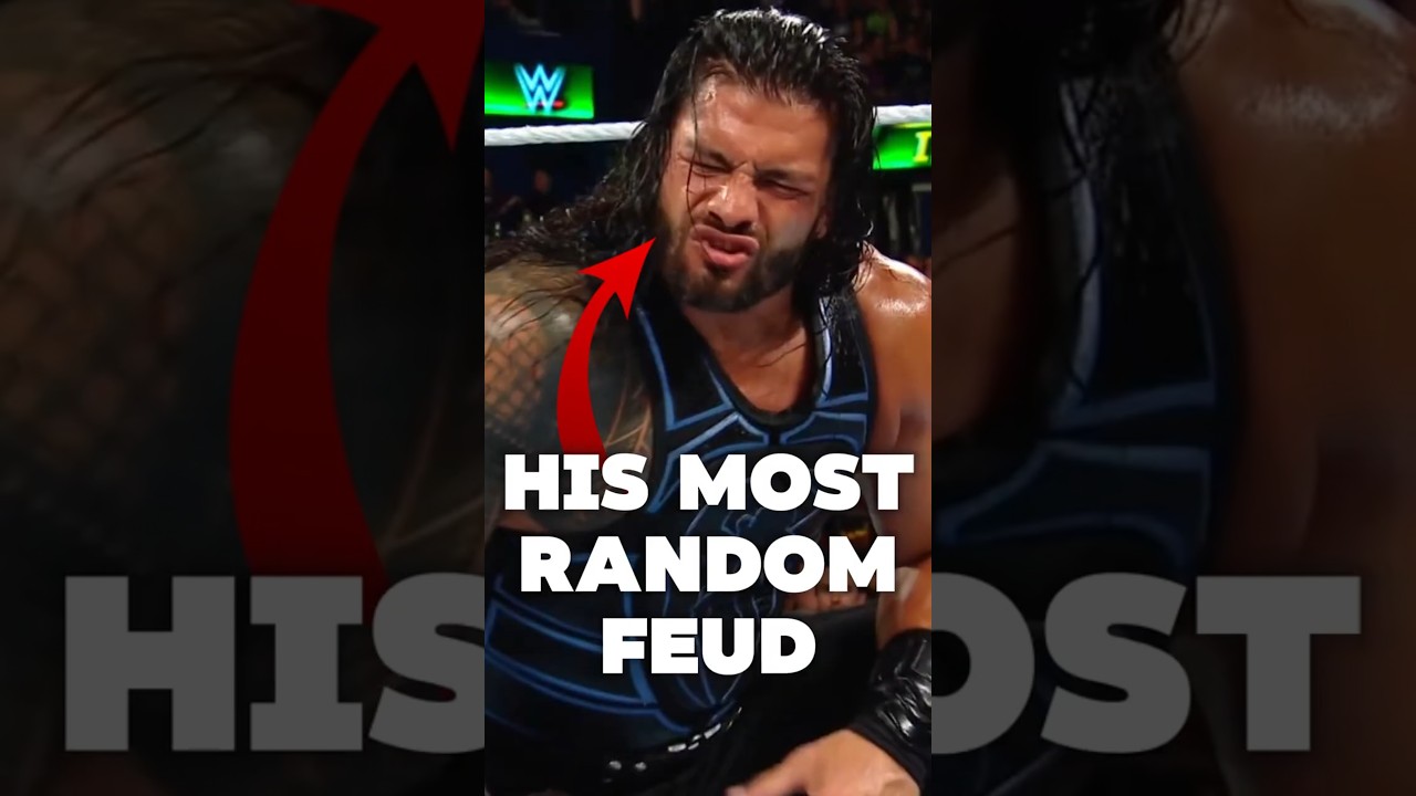 Roman Reigns' MOST RANDOM FEUD #wwe #wrestling #shorts