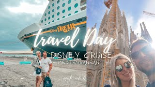Embarkation Travel Day | Disney Dream Mediterranean Cruise 2024 | London Luton - Barcelona