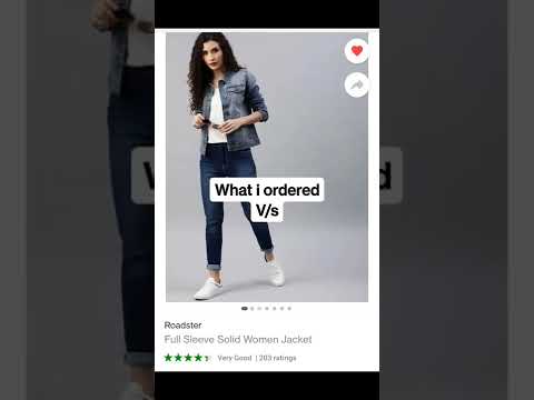 Myntra olive colour Top and denim Jacket haul