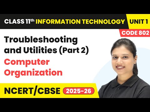Class 11 Information Technology Book Overview Course Code 802