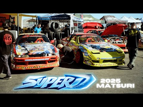 Super D Matsuri 2025 | Apple Valley Speedway | Drifting to Night Tapes