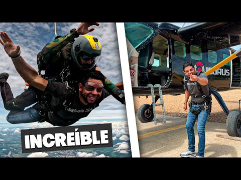 ¿Que se siente saltar en PARACAIDAS? aqui te lo cuento