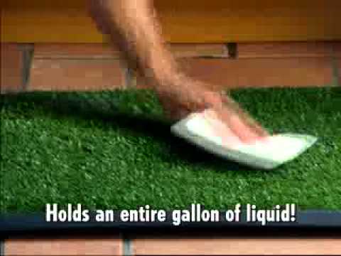 Emson (8117) Pet Zoom Potty Park Patch of Indoor Grass 20 x 25 inches -- As Seen On TV