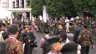 Begini Pengamanan Acara Debat Pertama Pilpres 2019