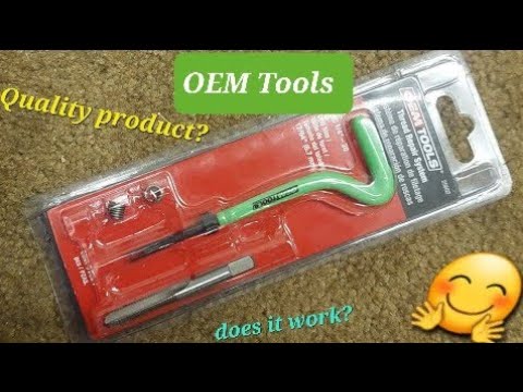 OEM tools thread repair system. how to use!