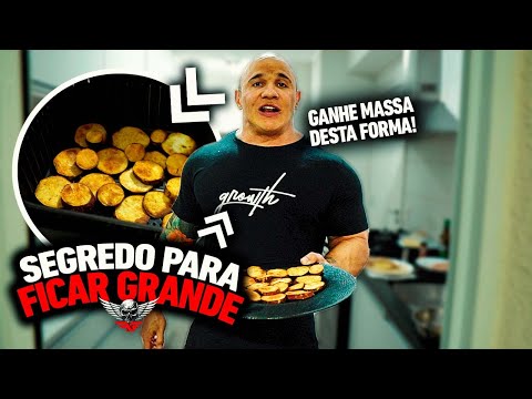 O SEGREDO DO GIGANTE - BATATA DOCE NA AIRFRAYER