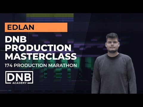 EDLAN - Liquid DNB TRACK FROM SCRATCH FL STUDIO | 174 Production Marathon