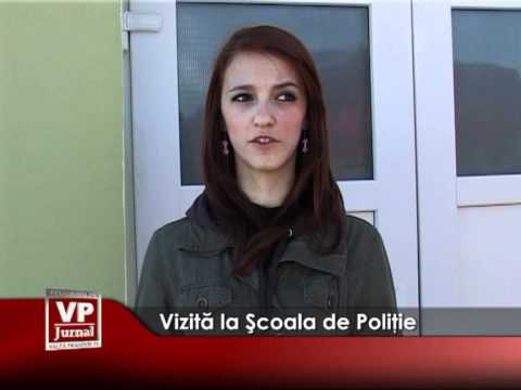 Vizită la Şcoala de Poliţie