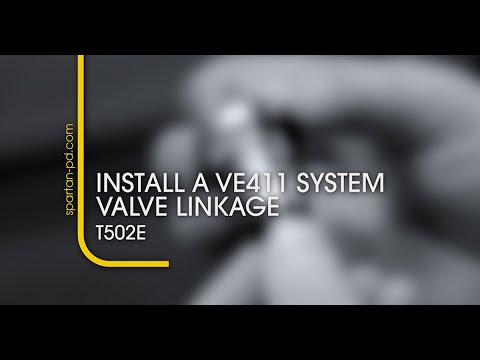 T502E – How To: Install a VE411 System Valve Linkage