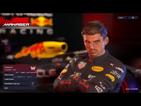 F1 Manager 2022 - Season 2 - Angry Max looking very Ominous