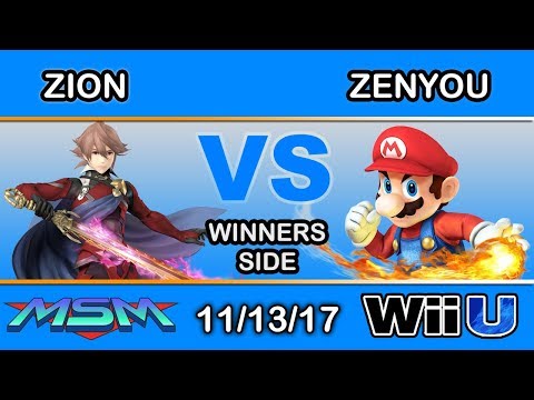MSM 121 - oS | Zion (Corrin) Vs. eM | Zenyou (Mario) Winners Side