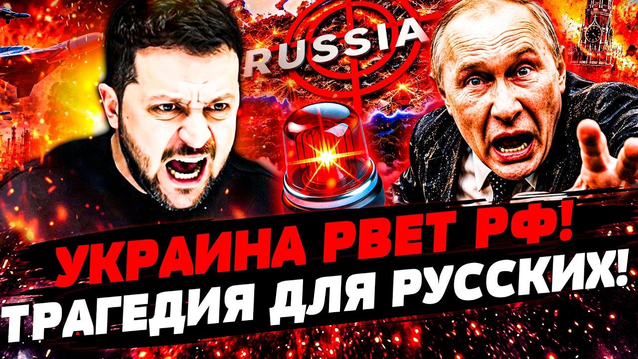 🚨СРОЧНО! ПУТИН ВВЁЛ РЕЖИМ ЧС! РФ ПАРАЛИЗОВАНА! ТУДА ВОРВАЛИСЬ ВСУ: РУССКИМ К?
