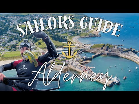 Sailing Alderney Channel Islands UK