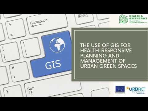 The use of GIS for health-responsive planning and management of urban green spaces