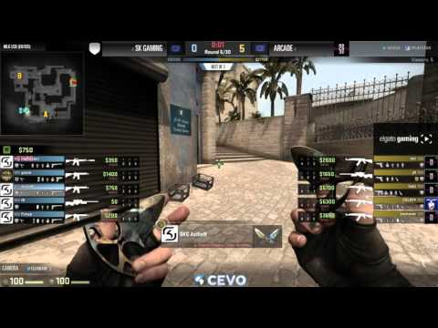 Arcade vs SK Gaming - Game 2 - MLG CS:GO LCQ (EU/CIS)