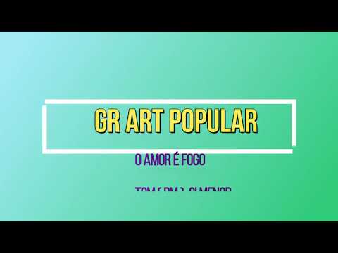 O Amor é Fogo - Art Popular