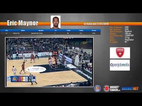 Basket Coach: Eric Maynor Openjobmetis Varese