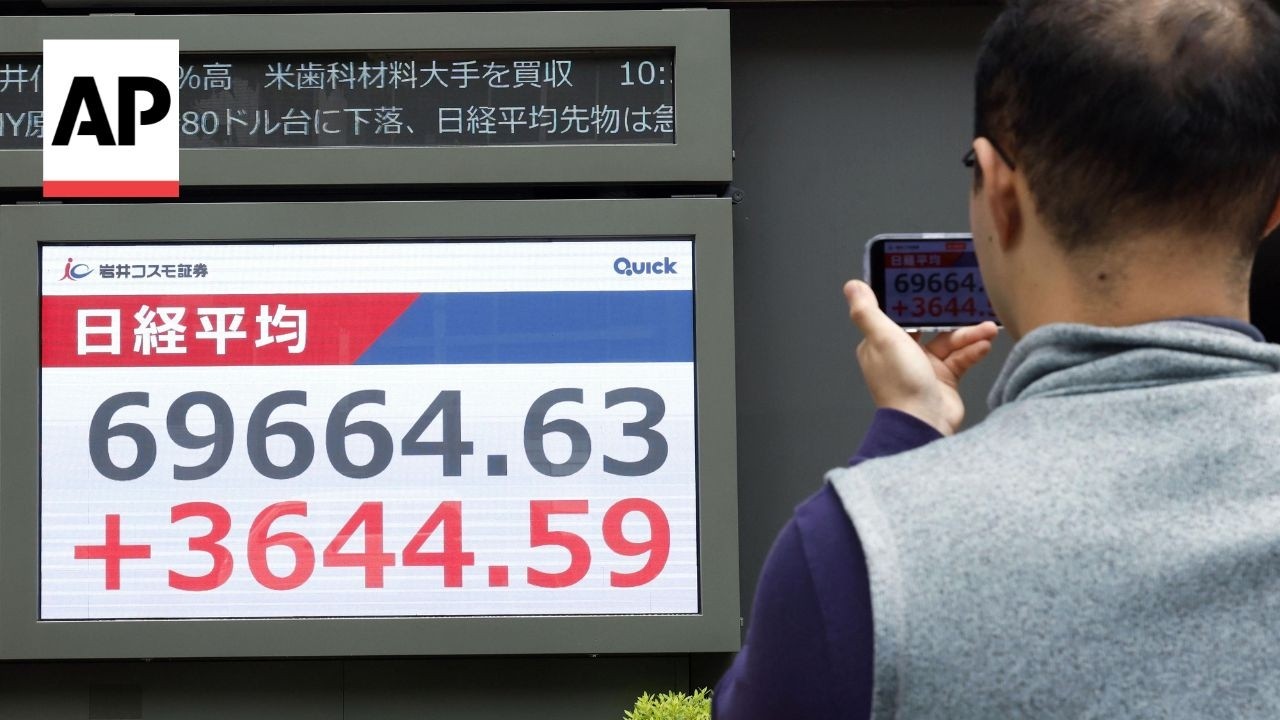 Video | Tentative deal to end Iran war sends stocks soaring while oil prices fall