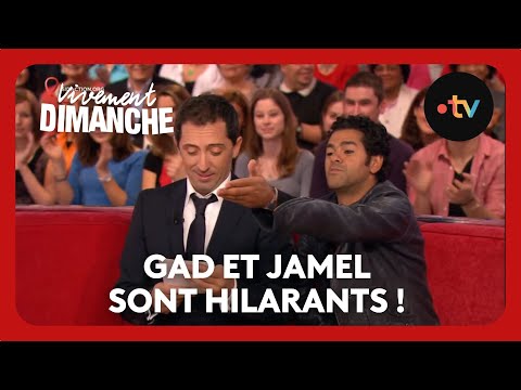 🤣 Gad Elmaleh et Jamel Debbouze présentent Vivement Dimanche 🤣