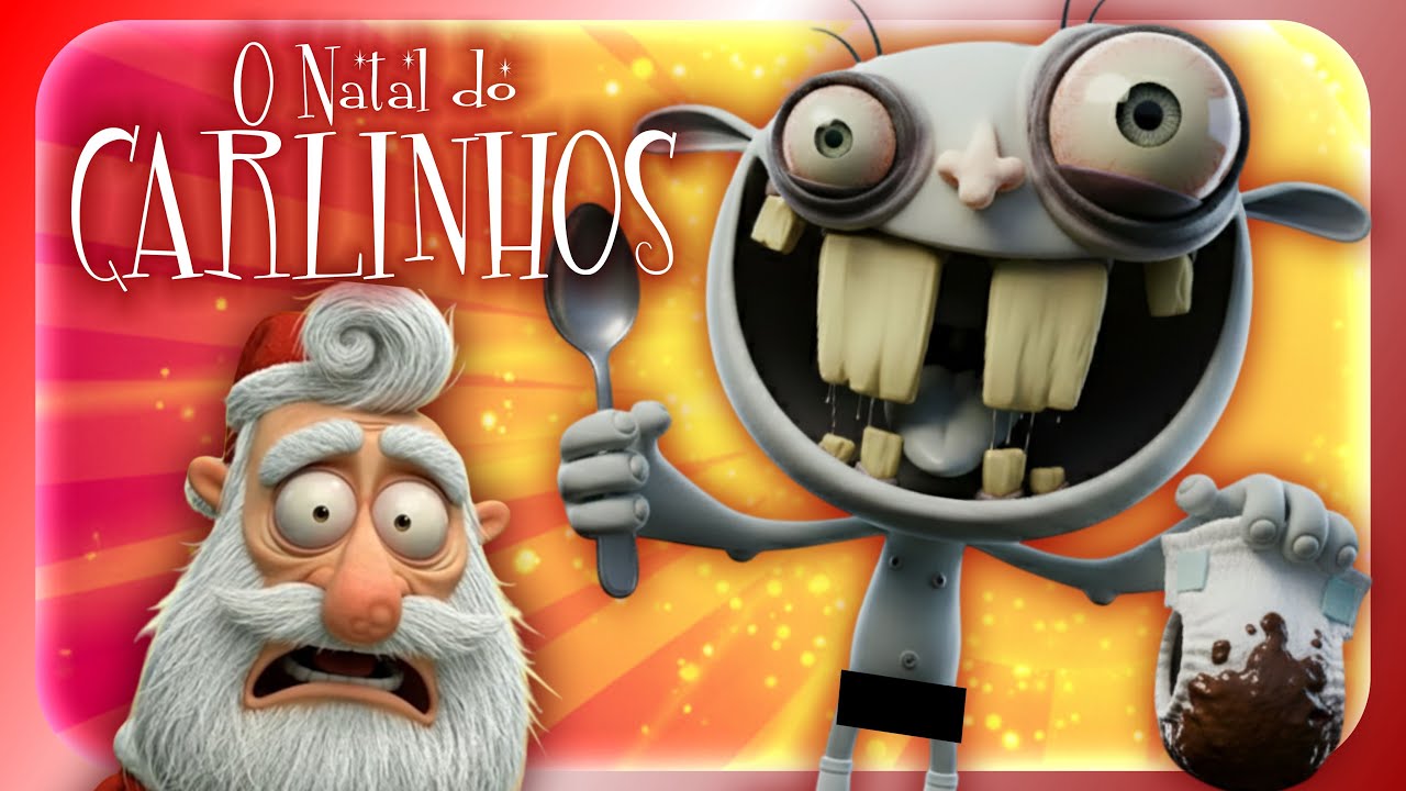 🎄🎅💥 O NATAL DO CARLINHOS - ANIMAÇÃO INÉDITA! #animacao3d