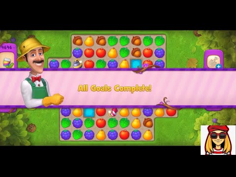 Gardenscapes level 4646-4648