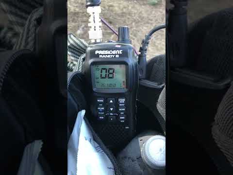 President Randy 3 Reichweitentest mit Schleppradial