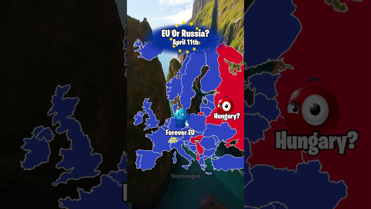 Eu or russia? #europe #map #mapping #geography #history #shorts