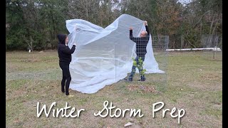 Getting the Garden Ready for a Winter Storm | Fruit Tree and Garden Protection