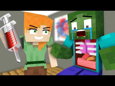 Alex is a new doctor in the world of Monster School - minecraft animation