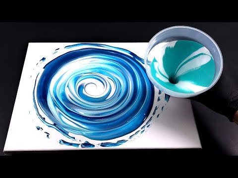 Pour Paint with funnel -perfect for fluid painting beginners!