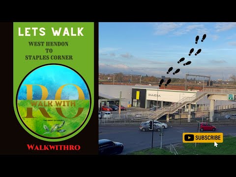 let's walk - West Hendon to Staples Corner NW London