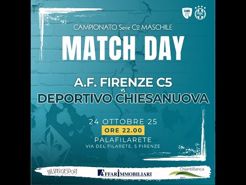 Firenze C5 vs Deportivo Chiesanuova - 24/10/2025