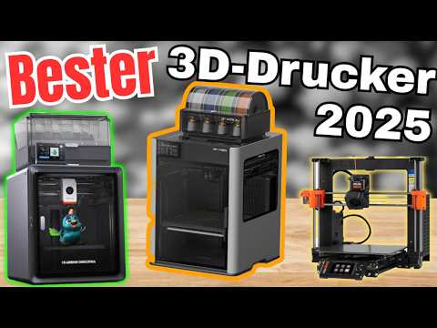 Bester 3D-Drucker 2025, für Beginner und Fortgeschrittene
