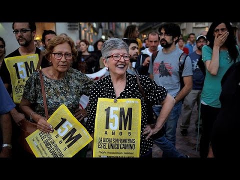Madrid marks five-year anniversary of los Indignados