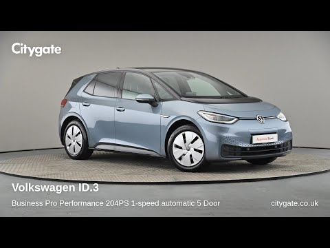 Volkswagen ID.3 - Business Pro Performance 204PS 1-speed automatic 5 Door - Citygate Volkswagen R...