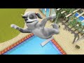 Twisted Whiskers Clip Flouncie Practices Her Form While Diving And Gets Flung Into Space