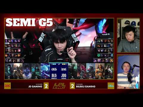 JDG vs BLG - Game 5 | Semi Final S16 LPL Winter Playoffs 2026 | JD Gaming vs Bilibili Gaming G5 full