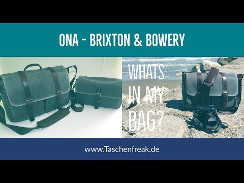 Taschenfreak - ONA Brixton und ONA Bowery - Whats in my Bag