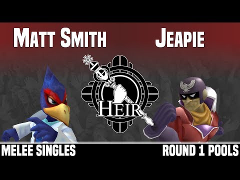 Heir 4 - Matt Smith (Falco) vs Jeapie (Captain Falcon) - MELEE SINGLES - ROUND 1 POOLS