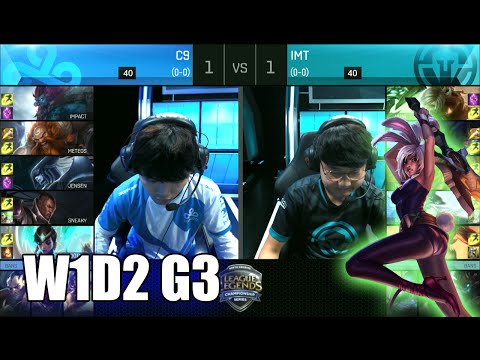 Cloud 9 vs Immortals | Game 3 S6 NA LCS Summer 2016 Week 1 Day 2 | C9 vs IMT G3 W1D2 1080p