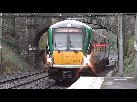 IE 22000 Class DMU Train number 22306 - Killester Station, Dublin