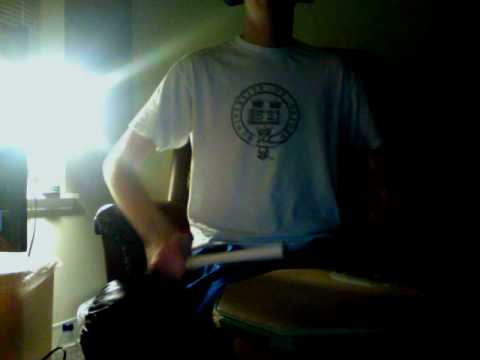 Me drumming along with Ronald Jenkees' STS9 Collab