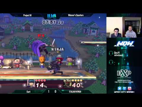WDW 2/25/15 - ITALIAN N1NJA (Link) vs Dart (Marth)