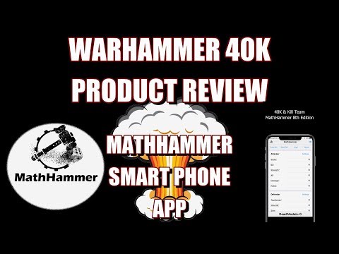 Warhammer 40k Product Review: MATHHAMMER List App
