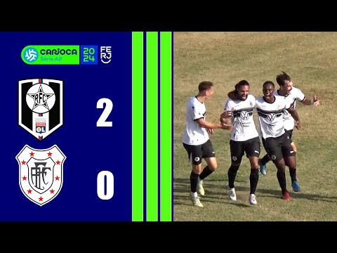 RESENDE 2X0 AMERICANO - CARIOCA SÉRIE A2 - TAÇA SANTOS DUMONT - 1ªRODADA