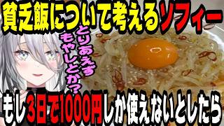 貧乏飯について考えるソフィア・ヴァレンタイン【にじさんじ/にじさんじ切り抜き/ソフィア・ヴァレンタイン/ソフィア・ヴァレンタイン切り抜き/雑談/Idios/飯テロ/飯雑】