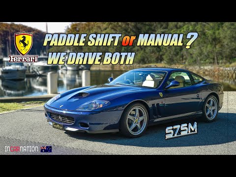 FERRARI 575M Maranello / Which car is better ? 6-spd or F1 paddle shift