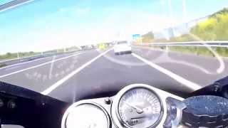 preview picture of video 'First spring ride Kawasaki ZX6R 1998 Acceleration'