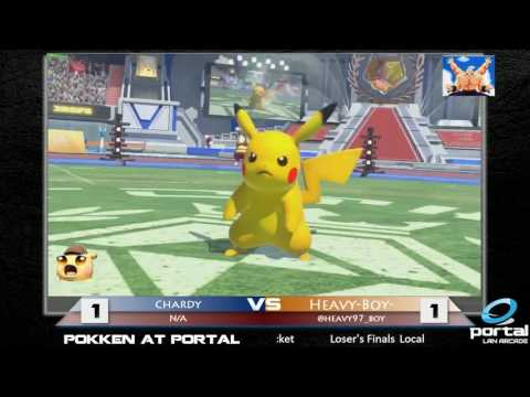 Chardy vs Heavy-Boy- - Pokken at Portal - 8/30/16